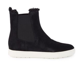 VINCE
Norman 2 Suede & Faux Fur-Lined Boots
